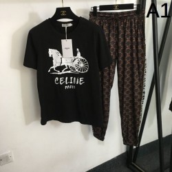 2024SS 上下セット CELINE セリーヌ 存在感ばっちりなアイテム