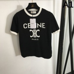 2024SS 半袖Tシャツ CELINE セリーヌ お洒落さんの愛用率が高い