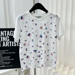 2024SS 半袖Tシャツ CHANEL シャネル 夏のおでかけにもぴったり