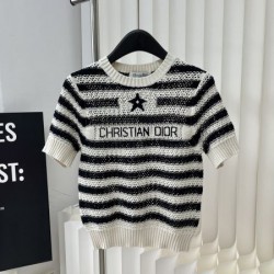 2024SS 半袖ニット DIOR ディオール この夏は目を引くスタイル