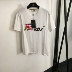2024SS 半袖Tシャツ FENDI フェンデイ 大流行新ブランドアイテム