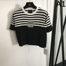 2024SS 半袖ニット GIVENCHY ジバンシィ 贈るべきのプレゼント