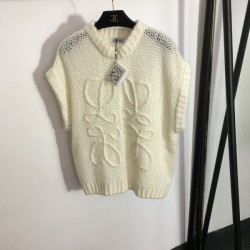 2024SS ニットベスト LOEWE ロエベ 抜群な魅力的なアイテム