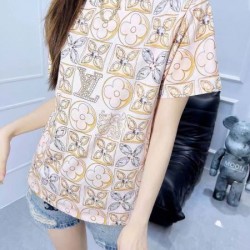 2024SS 半袖Tシャツ LOUIS VUITTON ルイヴィトン 人気モデル愛用