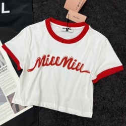 2024SS 半袖Tシャツ MIU MIU ミュウミュウ 激安最強セール
