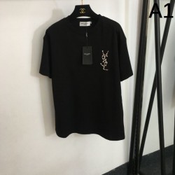 2024SS 半袖Tシャツ YSL イヴ サンローラン 高級感が溢れた
