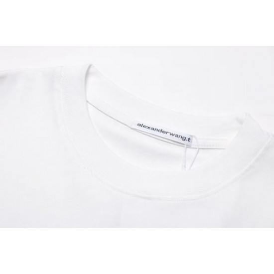 2024SS 定番人気最新作 ALEXANDER WANG アレキサンダーワン 半袖Tシャツ 2024SS 定番人気最新作 ALEXANDER WANG アレキサンダーワン 半袖Tシャツ
