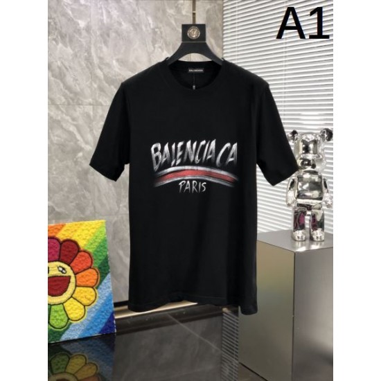 2024SS きちんと感がある BALENCIAGA バレンシアガ 半袖Tシャツ