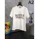 2024SS きちんと感がある BALENCIAGA バレンシアガ 半袖Tシャツ