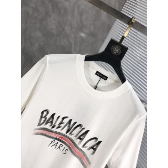 2024SS きちんと感がある BALENCIAGA バレンシアガ 半袖Tシャツ