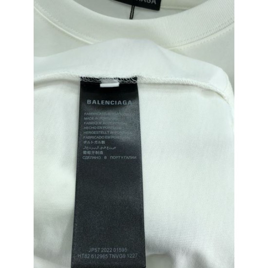 2024SS きちんと感がある BALENCIAGA バレンシアガ 半袖Tシャツ