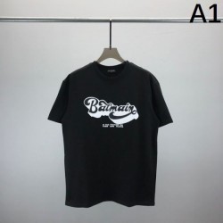 2024SS 夏の最旬スタイルを楽しい BALMAIN バルマン 半袖Tシャツ