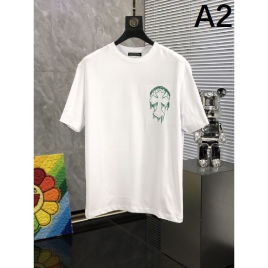 2024SS 今年夏季1番 CHROME HEARTS クロムハーツ 半袖Tシャツ 2024SS 今年夏季1番 CHROME HEARTS クロムハーツ 半袖Tシャツ