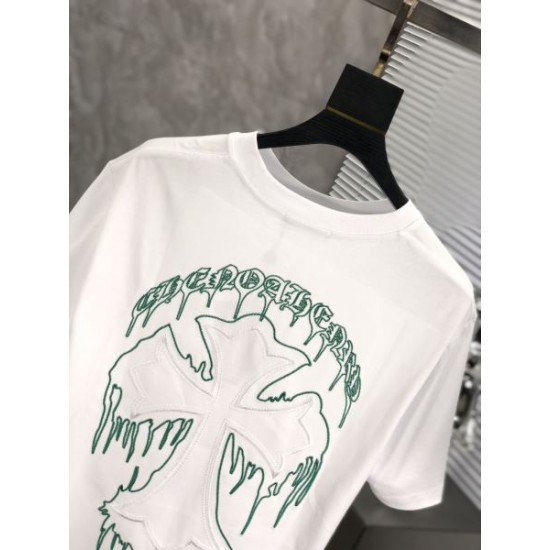 2024SS 今年夏季1番 CHROME HEARTS クロムハーツ 半袖Tシャツ 2024SS 今年夏季1番 CHROME HEARTS クロムハーツ 半袖Tシャツ
