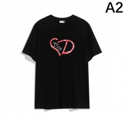 2024SS レトロ感のあるデザイン DIOR ディオール 半袖Tシャツ