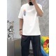 2024SS 品薄状態になる夏季新作 FENDI フェンデイ 半袖Tシャツ