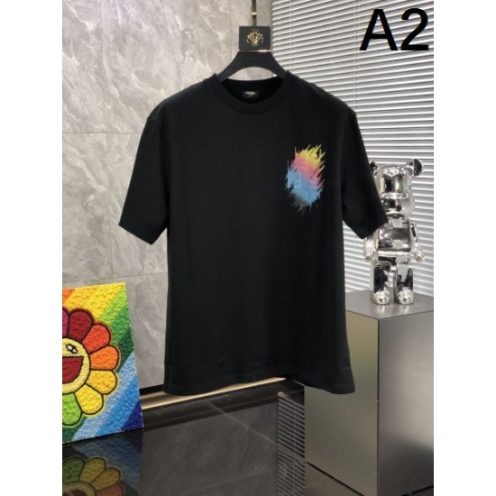 2024SS 品薄状態になる夏季新作 FENDI フェンデイ 半袖Tシャツ