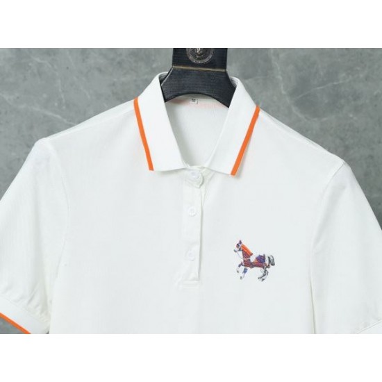 2024SS 夏に向けて使えるスタイル HERMES エルメス 半袖Tシャツ