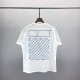 2024SS 夏に必須の定番アイテム OFF-WHITE オフホワイト 半袖Tシャツ 2024SS 夏に必須の定番アイテム OFF-WHITE オフホワイト 半袖Tシャツ