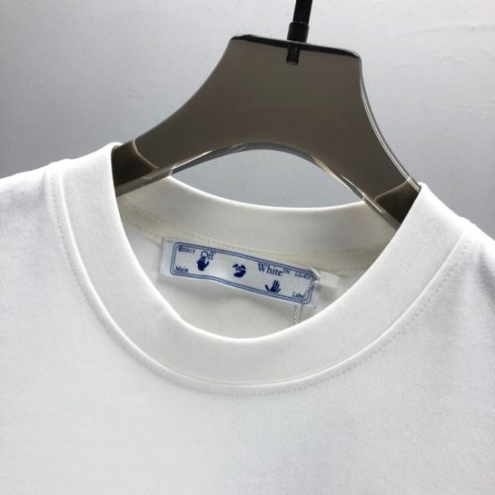 2024SS 夏に必須の定番アイテム OFF-WHITE オフホワイト 半袖Tシャツ 2024SS 夏に必須の定番アイテム OFF-WHITE オフホワイト 半袖Tシャツ