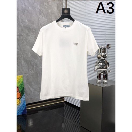 2024SS 続々とお目見える夏季新作 PRADA プラダ 半袖Tシャツ 2024SS 続々とお目見える夏季新作 PRADA プラダ 半袖Tシャツ