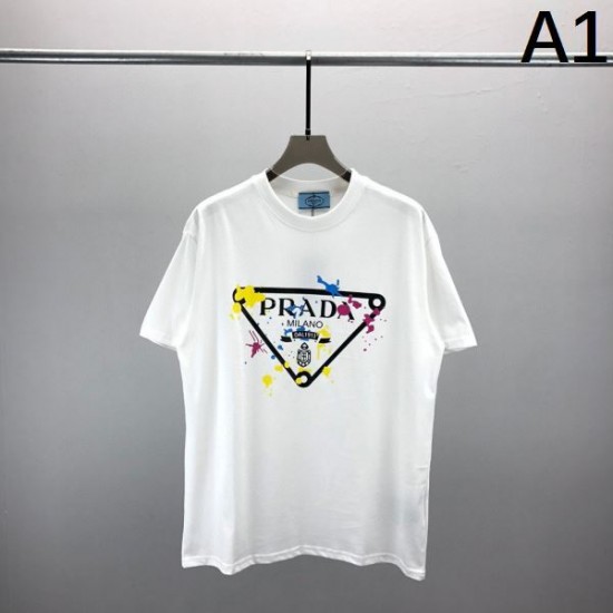 2024SS 今季爆発的な人気定番商品 PRADA プラダ 半袖Tシャツ