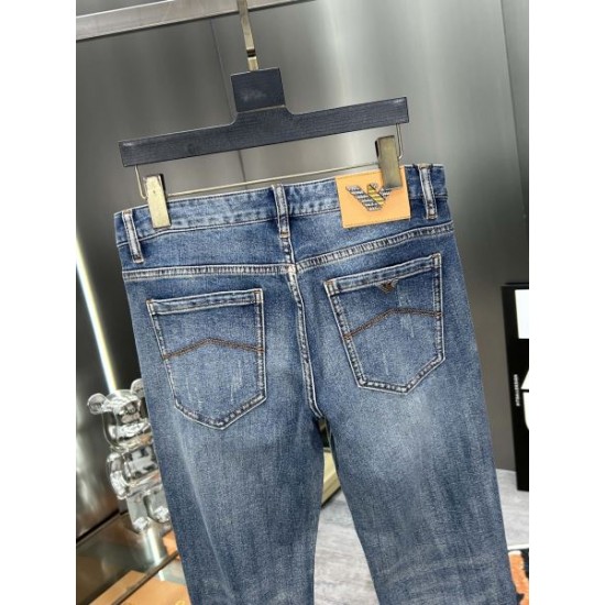 2024SS 暑い真っ夏に適合するスタイル ARMANI アルマーニ ジーパン