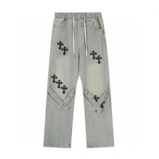 2024SS 流行の最前線 CHROME HEARTS クロムハーツ ジーパン 2024SS 流行の最前線 CHROME HEARTS クロムハーツ ジーパン