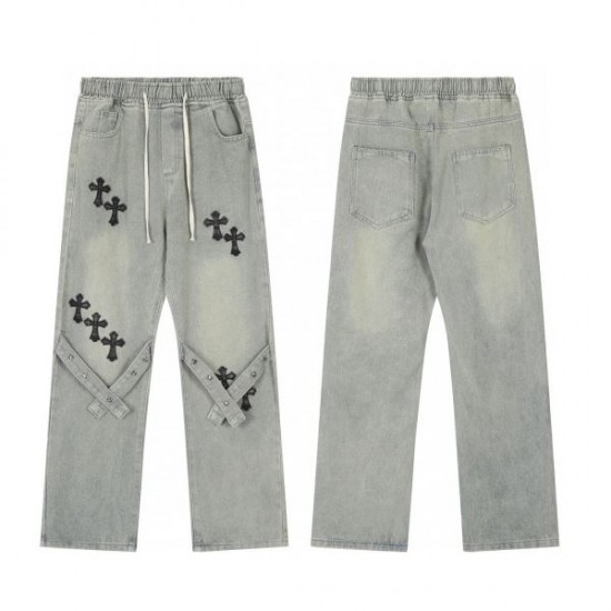 2024SS 流行の最前線 CHROME HEARTS クロムハーツ ジーパン 2024SS 流行の最前線 CHROME HEARTS クロムハーツ ジーパン