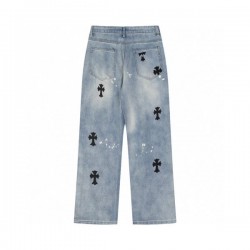 2024SS 限定デザイン CHROME HEARTS クロムハーツ ジーパン