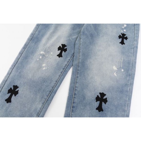 2024SS 限定デザイン CHROME HEARTS クロムハーツ ジーパン 2024SS 限定デザイン CHROME HEARTS クロムハーツ ジーパン