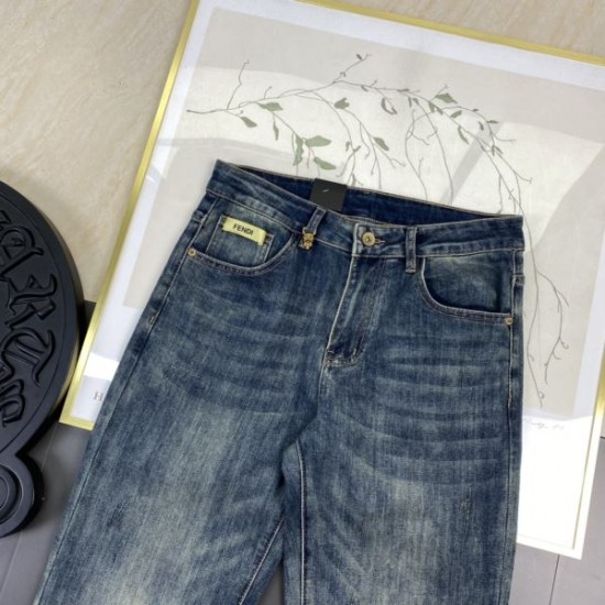 2024SS 国境も時代も超えた夏季新作 FENDI フェンデイ ジーパン