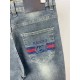 2024SS 素敵デザイン未入荷ブランド GUCCI グッチ ジーパン 2024SS 素敵デザイン未入荷ブランド GUCCI グッチ ジーパン