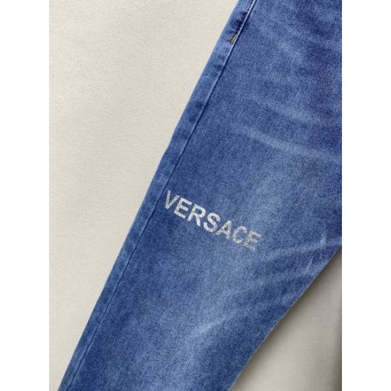 2024SS 涼しげなデザイン VERSACE ヴェルサーチェ ジーパン 2024SS 涼しげなデザイン VERSACE ヴェルサーチェ ジーパン