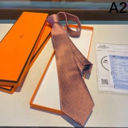 2024SS おしゃれ上級者の印象がある HERMES エルメス ネクタイ