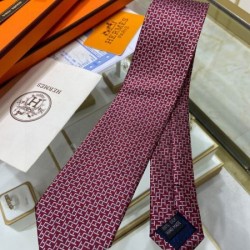 2024SS 夏の紫外線をオシャレに対策 HERMES エルメス ネクタイ