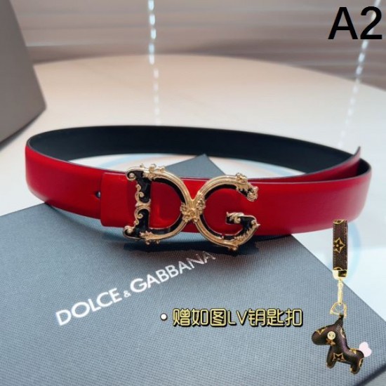 DOLCE＆GABBANA ドルチェ＆ガッバーナ トレンドカラー 2024SS ベルト
