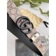 GUCCI グッチ 抜群なブランドプリント 2024SS ベルト GUCCI グッチ 抜群なブランドプリント 2024SS ベルト
