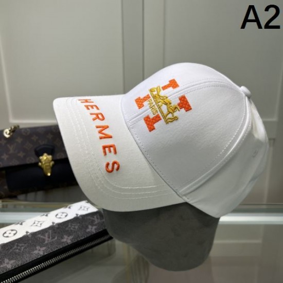 2024SS 帽子 HERMES エルメス 人カジュアルスタイル 2024SS 帽子 HERMES エルメス 人カジュアルスタイル