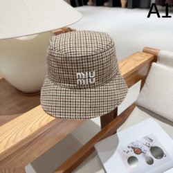 2024SS 帽子 MIU MIU ミュウミュウ 流行に左右されない