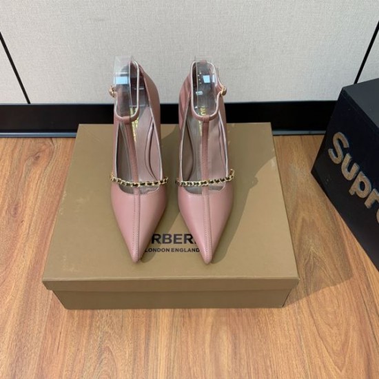 2024SS 視線を集める今夏新作 BURBERRY バーバリー レディース ハイヒール