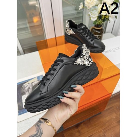 2024SS 夏大人気 JIMMY CHOO ジミーチュウ レディース用 カジュアルシューズ 