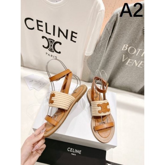 2024SS 夏の定番スタイルをアップ CELINE セリーヌ レディースサンダル 2024SS 夏の定番スタイルをアップ CELINE セリーヌ レディースサンダル
