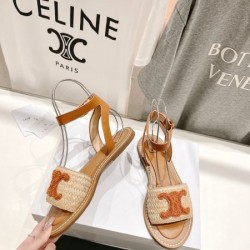 2024SS 雑誌掲載も多数注目の新作 CELINE セリーヌ レディースサンダル