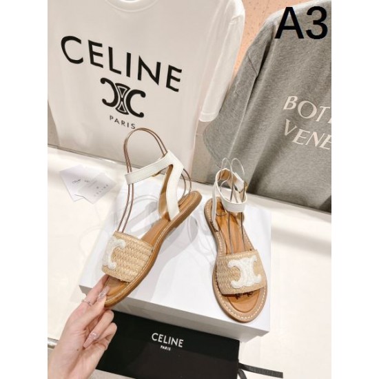 2024SS 雑誌掲載も多数注目の新作 CELINE セリーヌ レディースサンダル 2024SS 雑誌掲載も多数注目の新作 CELINE セリーヌ レディースサンダル