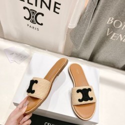 2024SS 昨年も人気のアイテム新品 CELINE セリーヌ レディーススリッパ