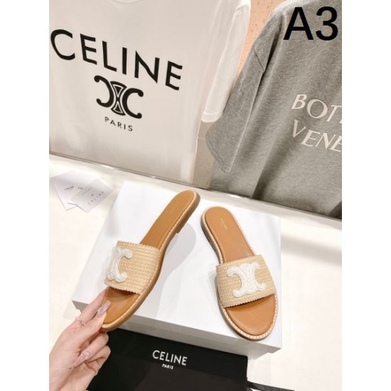 2024SS 昨年も人気のアイテム新品 CELINE セリーヌ レディーススリッパ 2024SS 昨年も人気のアイテム新品 CELINE セリーヌ レディーススリッパ