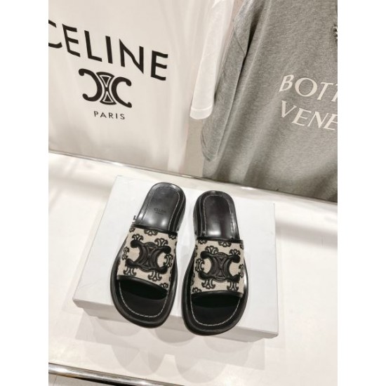 2024SS 夏の最旬スタイルを楽しい CELINE セリーヌ レディーススリッパ
