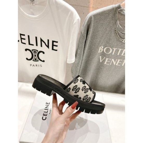 2024SS 夏の最旬スタイルを楽しい CELINE セリーヌ レディーススリッパ