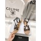 2024SS 新作エレガントに着こなす CELINE セリーヌ レディースサンダル 2024SS 新作エレガントに着こなす CELINE セリーヌ レディースサンダル